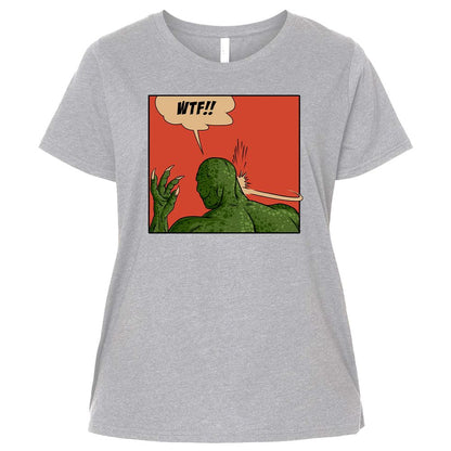 Ladies Curvy Jersey - 9TSV2NUZ - Heather - 3