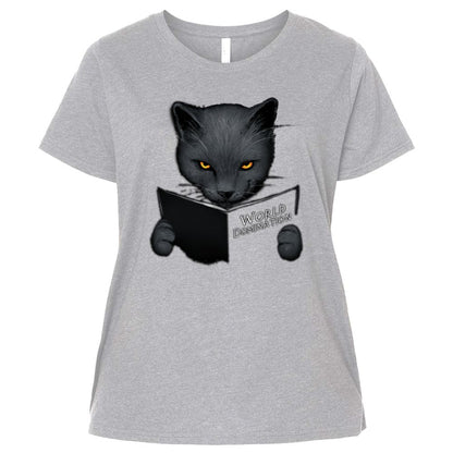 Ladies Curvy Jersey - V3WB8MY1 - Heather - 3