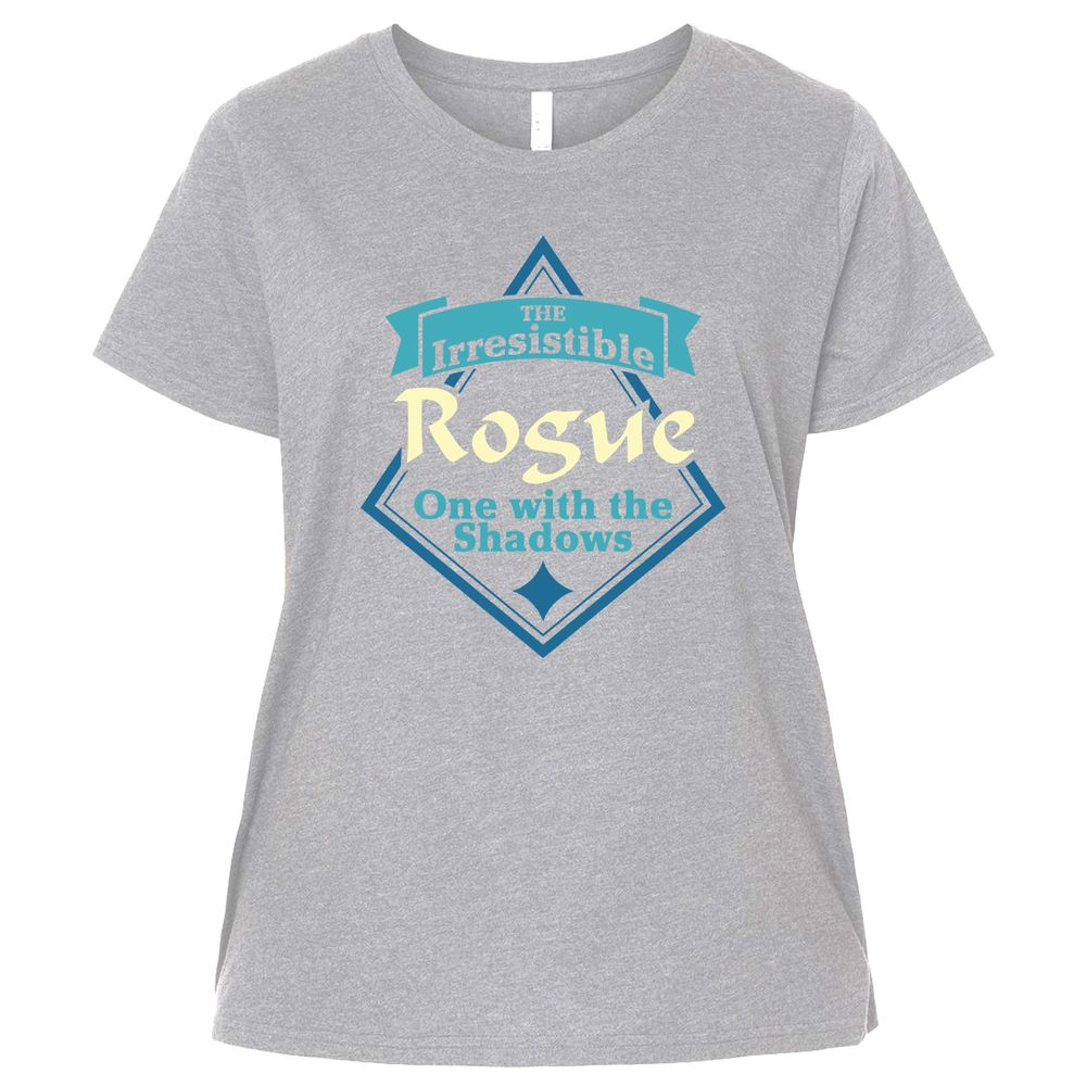 Ladies Curvy Jersey - 5DS191GF - Heather - 3