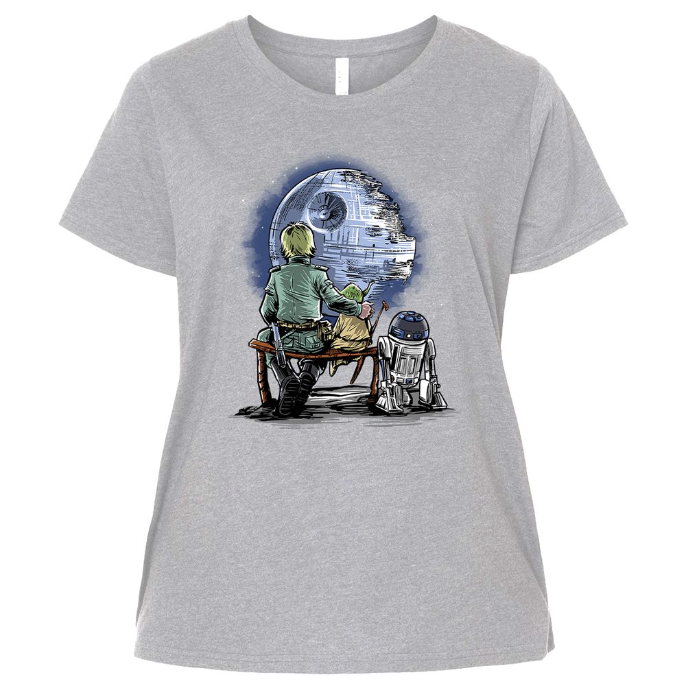 Ladies Curvy Jersey - 32UDQ7VE - Heather - 3