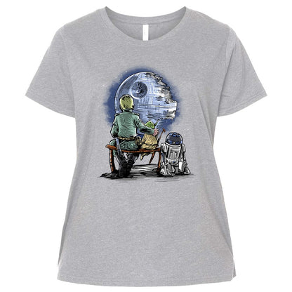 Ladies Curvy Jersey - 32UDQ7VE - Heather - 3