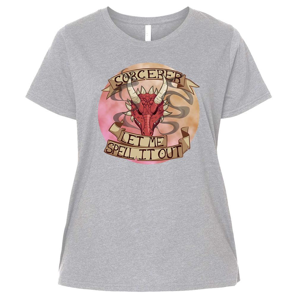 Ladies Curvy Jersey - 8SAB5MPJ - Heather - 3