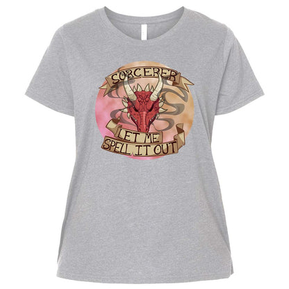 Ladies Curvy Jersey - 8SAB5MPJ - Heather - 3