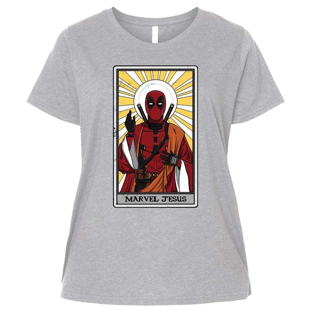 Ladies Curvy Jersey - 517GRW8J - Heather - 3