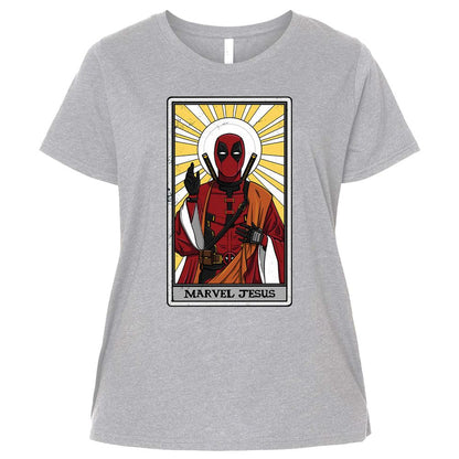 Ladies Curvy Jersey - 517GRW8J - Heather - 3