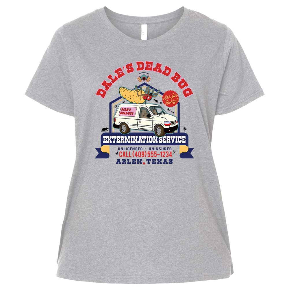 Ladies Curvy Jersey - 8WT648DM - Heather - 3