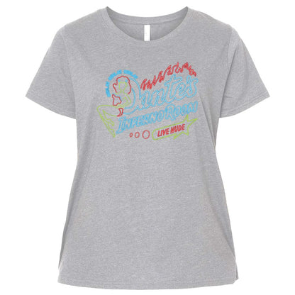 Ladies Curvy Jersey - 1DMUE9V9 - Heather - 3