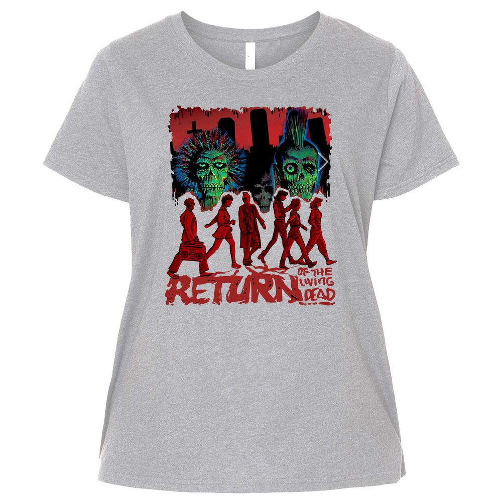 Ladies Curvy Jersey - XCPBQXN3 - Heather - 3