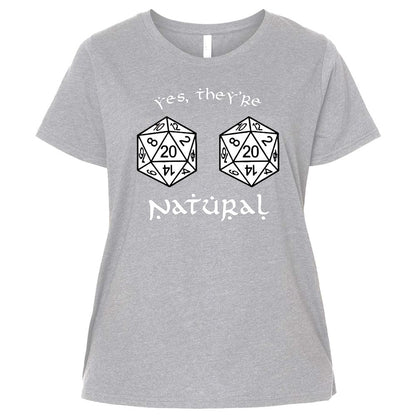 Ladies Curvy Jersey - CQPL1H74 - Heather - 3