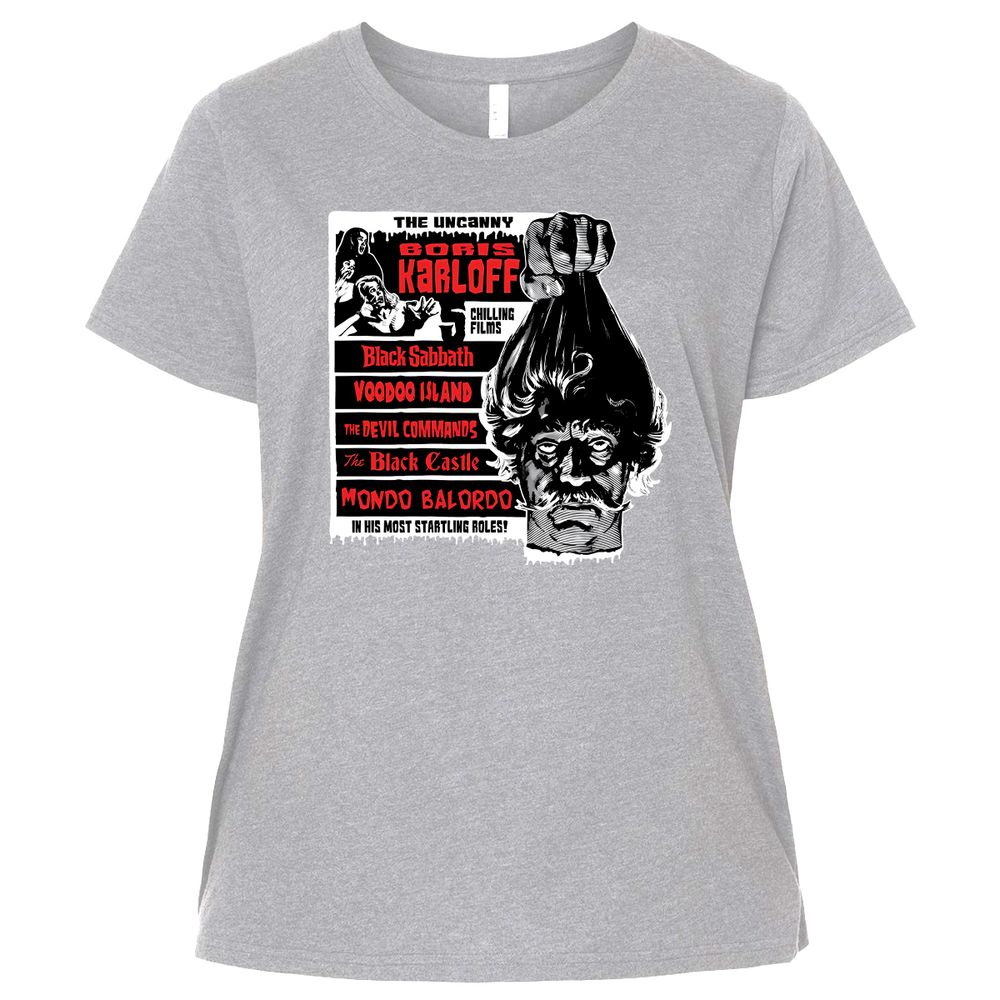 Ladies Curvy Jersey - NHSVWNDC - Heather - 3