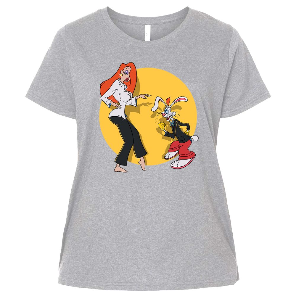 Ladies Curvy Jersey - WRUDJRZ3 - Heather - 3