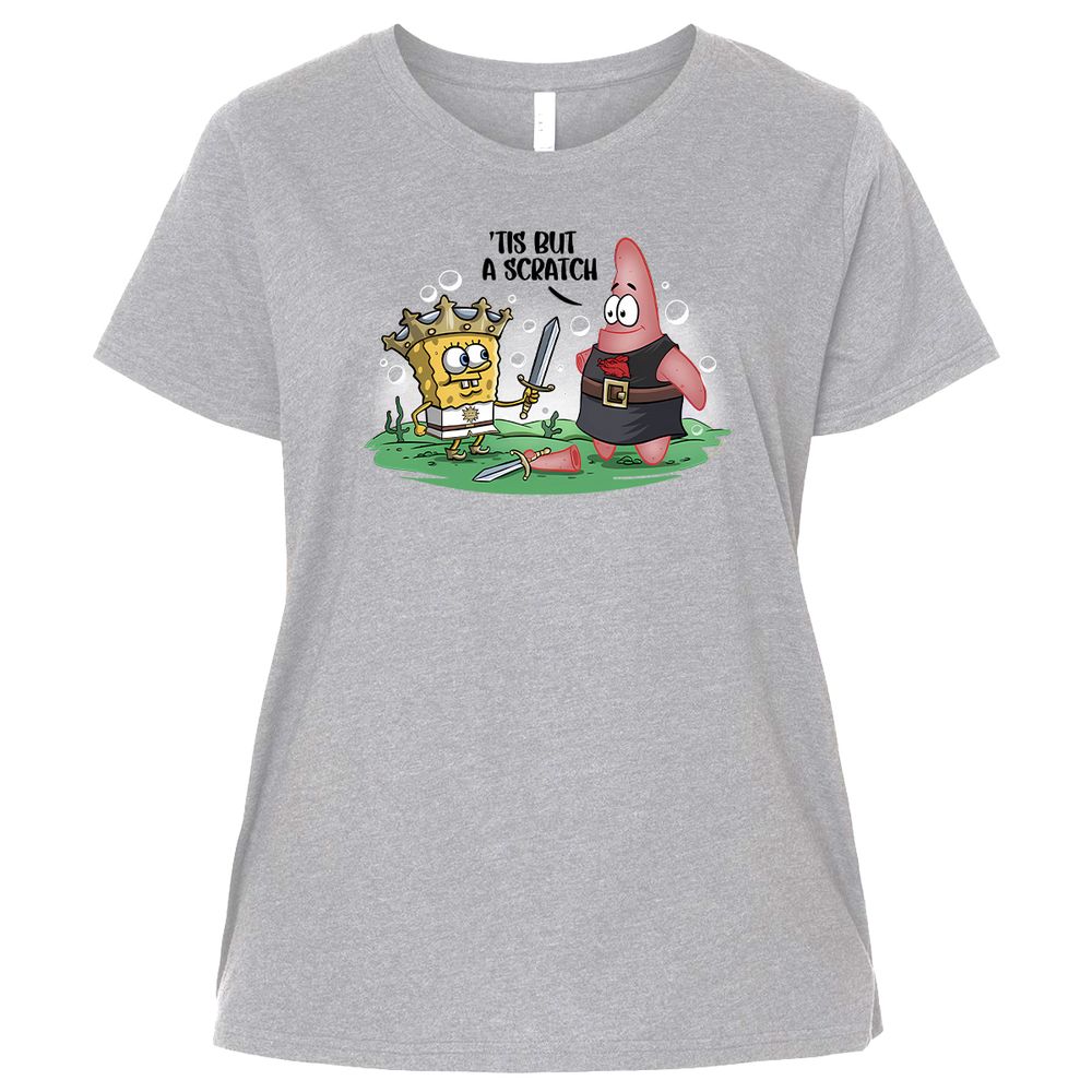 Ladies Curvy Jersey - JEWQZN9P - Heather - 3