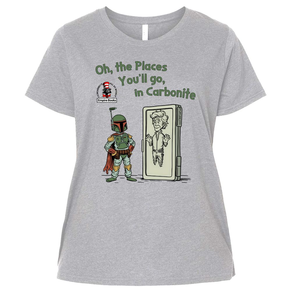 Ladies Curvy Jersey - B8X3N1RT - Heather - 3