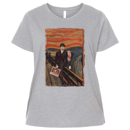 Ladies Curvy Jersey - G4DL6YJW - Heather - 3