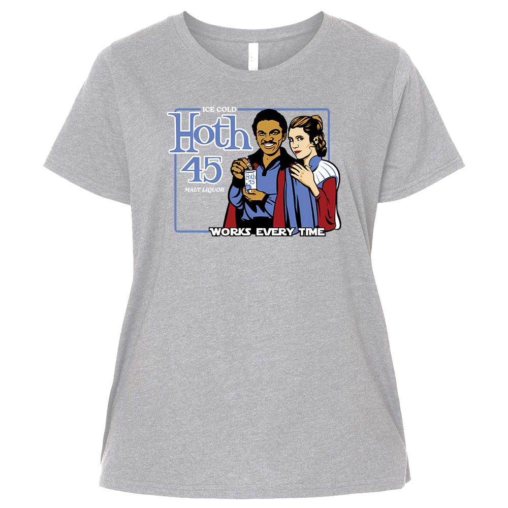 Ladies Curvy Jersey - TVB58VYH - Heather - 3