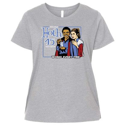 Ladies Curvy Jersey - TVB58VYH - Heather - 3