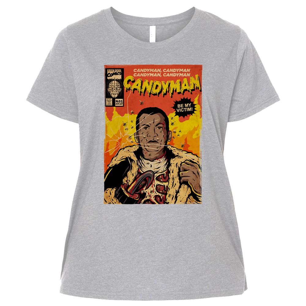 Ladies Curvy Jersey - VK2NUPAS - Heather - 3