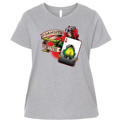 Ladies Curvy Jersey - WYU748Q3 - Heather - 3