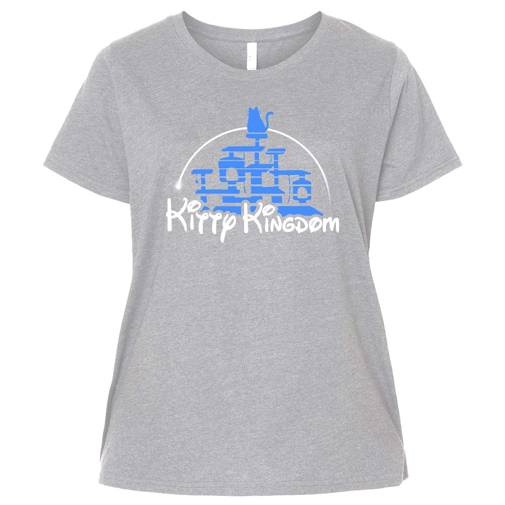 Ladies Curvy Jersey - 7U3C3PRK - Heather - 3