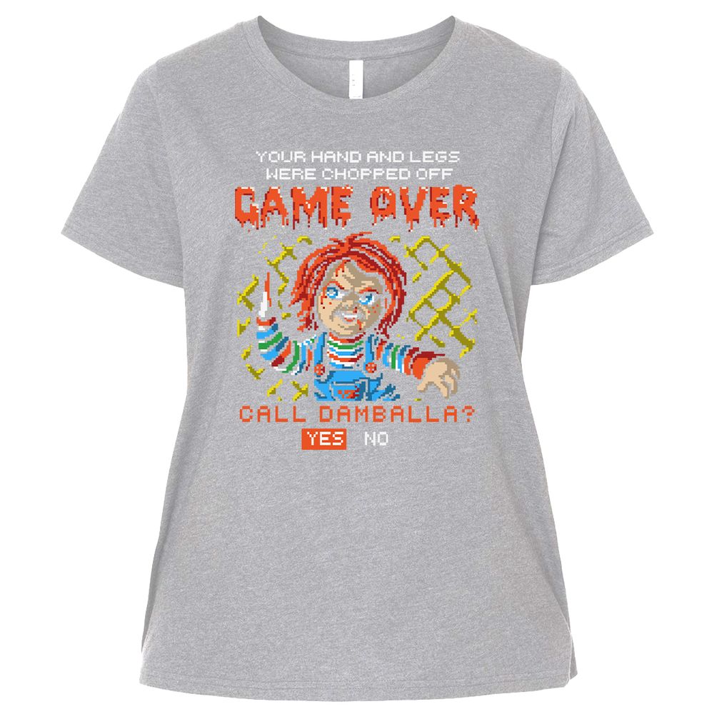 Ladies Curvy Jersey - XVLY3ZJB - Heather - 3