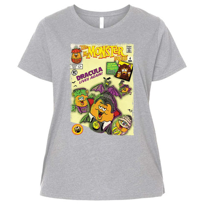 Ladies Curvy Jersey - ZPNVMA3J - Heather - 3