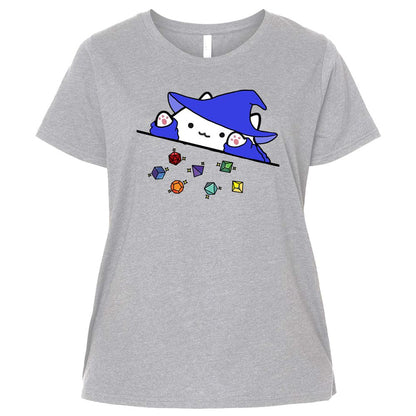 Ladies Curvy Jersey - 3BPM7FN6 - Heather - 3