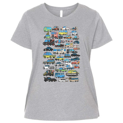 Ladies Curvy Jersey - ZN5178ZT - Heather - 3