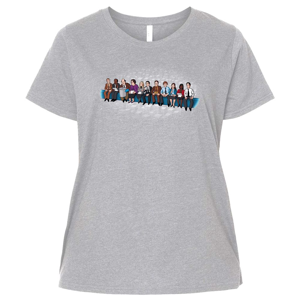 Ladies Curvy Jersey - XP9AFUPW - Heather - 3