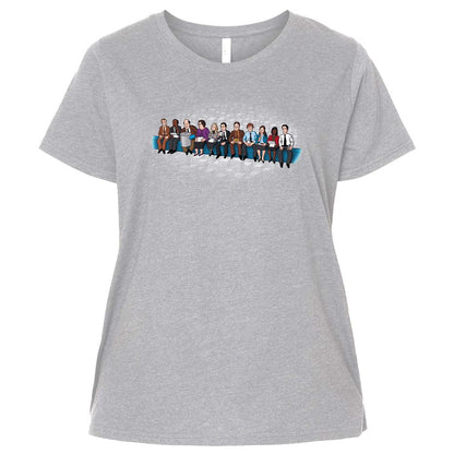 Ladies Curvy Jersey - XP9AFUPW - Heather - 3