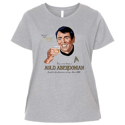 Ladies Curvy Jersey - 5VD5PKUR - Heather - 3