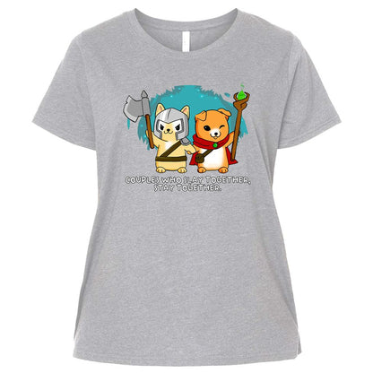 Ladies Curvy Jersey - LDP2DESS - Heather - 3