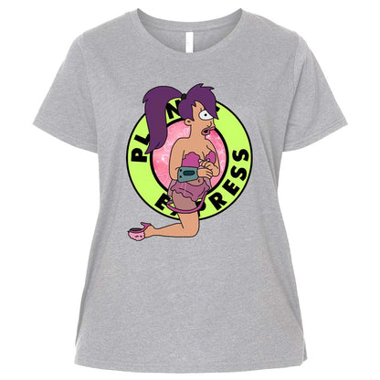 Ladies Curvy Jersey - FEZ21427 - Heather - 3