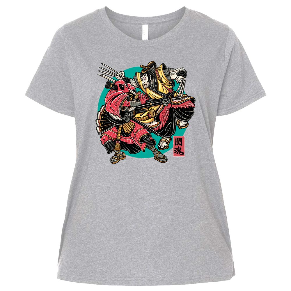 Ladies Curvy Jersey - UZ12LDF1 - Heather - 3