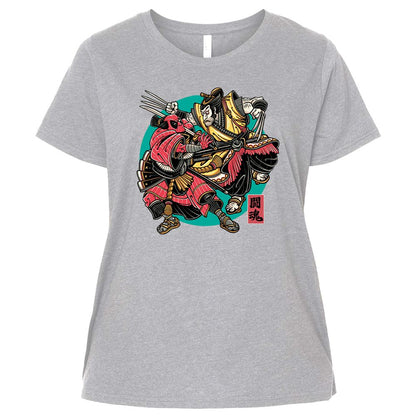 Ladies Curvy Jersey - UZ12LDF1 - Heather - 3