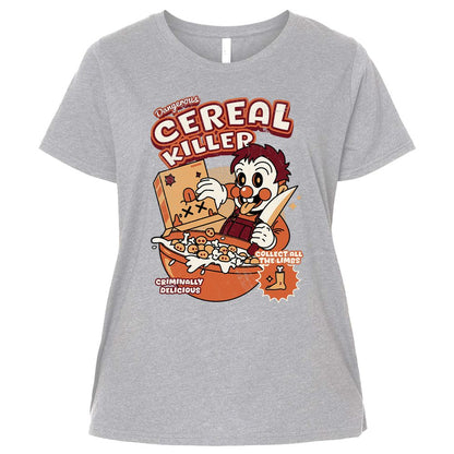 Ladies Curvy Jersey - 1V7FS5U6 - Heather - 3