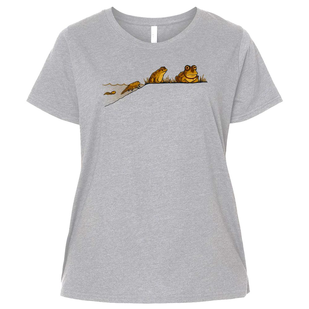 Ladies Curvy Jersey - HDN1FJYV - Heather - 3