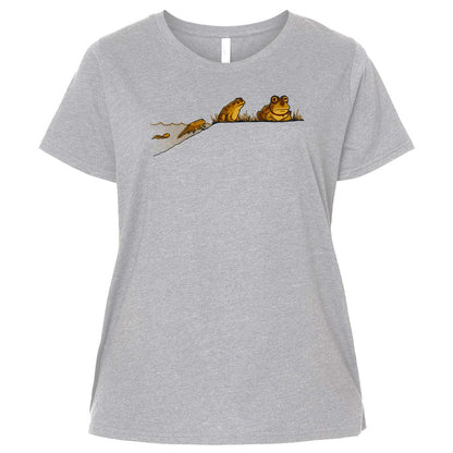 Ladies Curvy Jersey - HDN1FJYV - Heather - 3