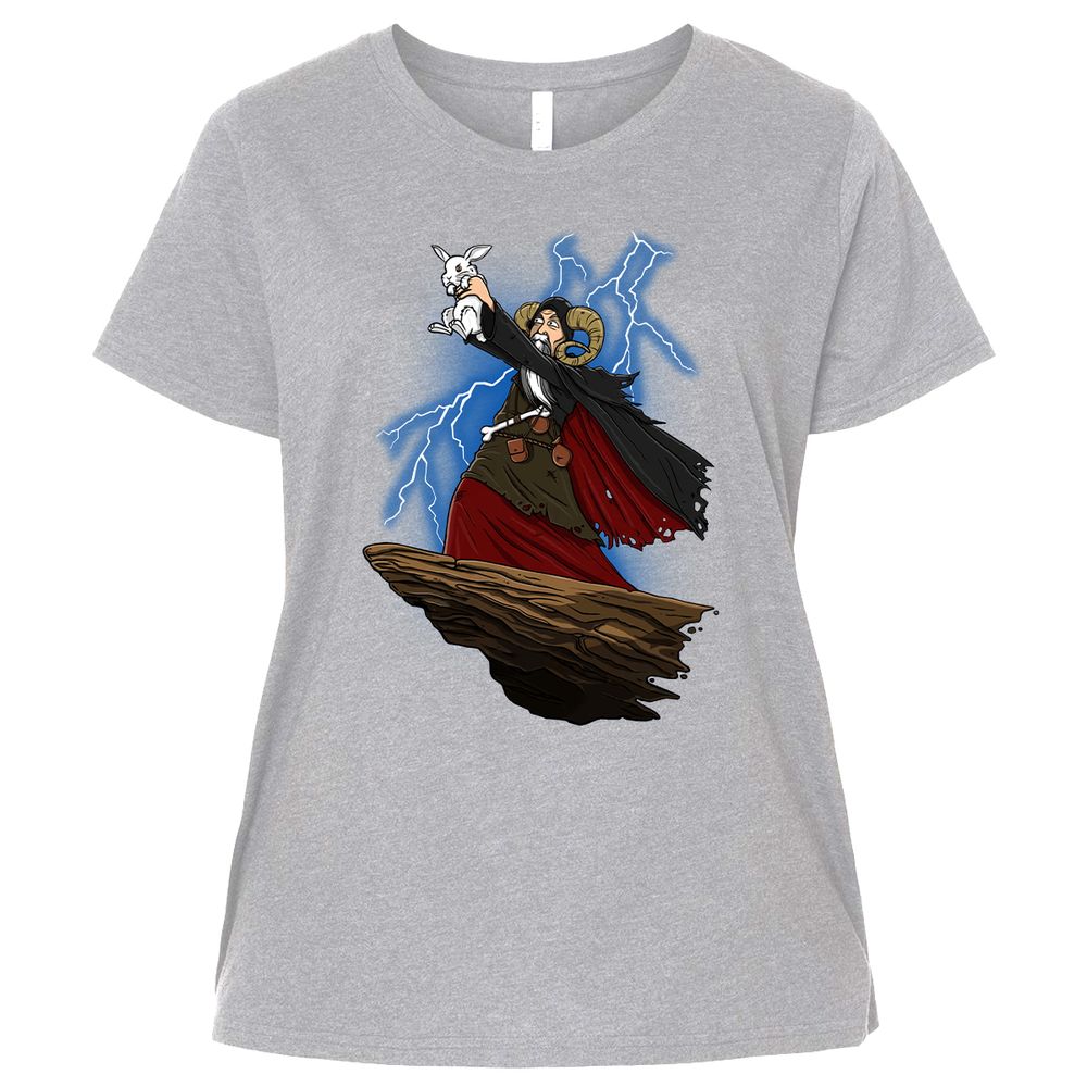 Ladies Curvy Jersey - 613YF4J2 - Heather - 3