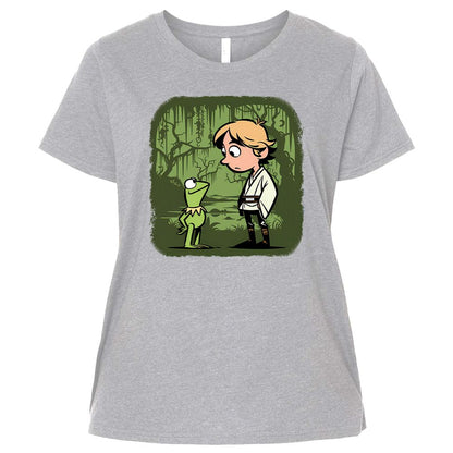 Ladies Curvy Jersey - 5DLMZCTZ - Heather - 3