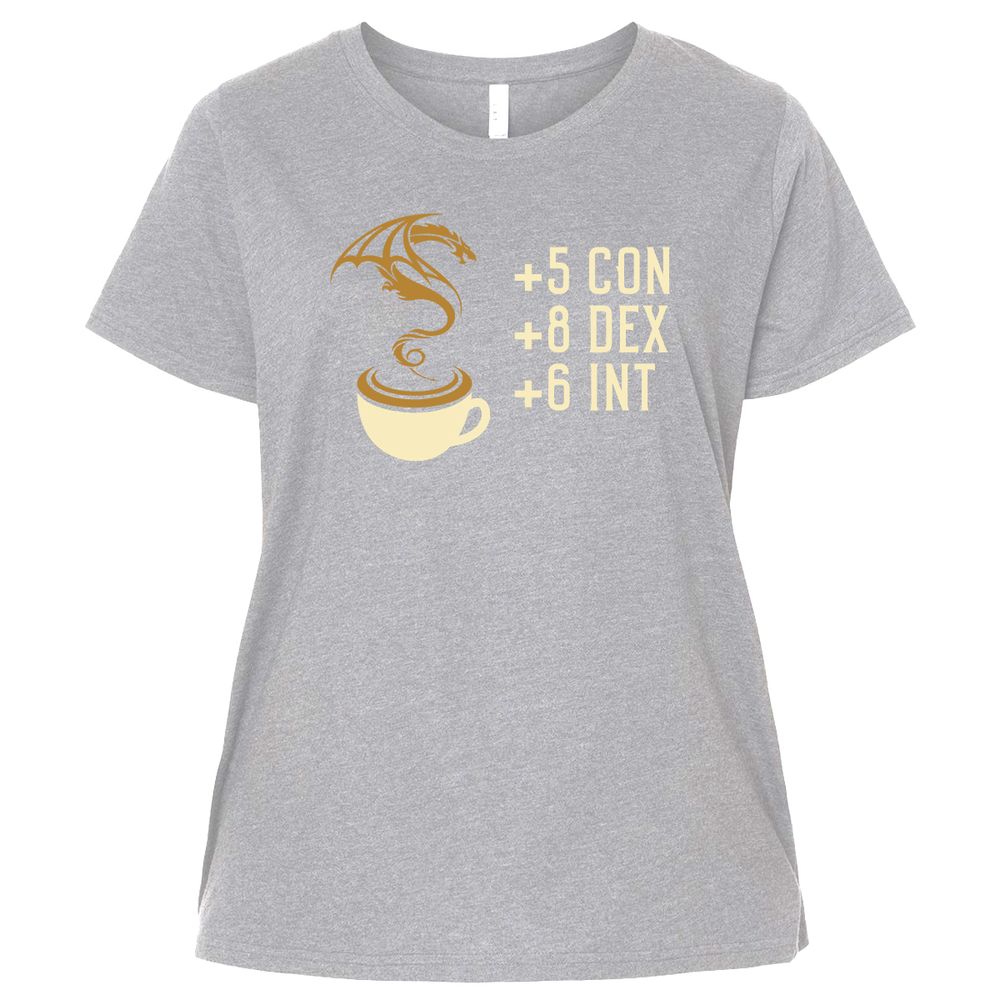 Ladies Curvy Jersey - KMRQ5CFZ - Heather - 3