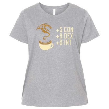 Ladies Curvy Jersey - KMRQ5CFZ - Heather - 3