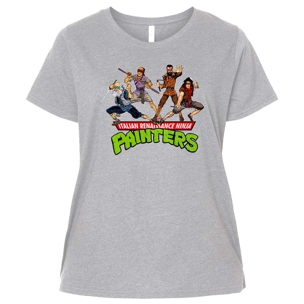 Ladies Curvy Jersey - 1PZN8EK8 - Heather - 3