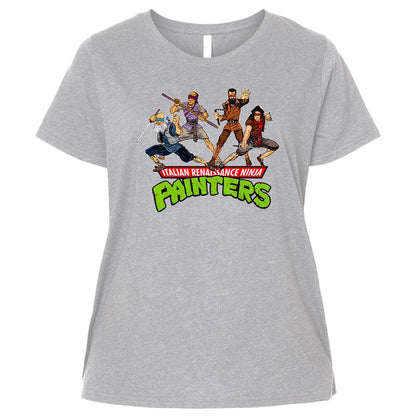 Ladies Curvy Jersey - 1PZN8EK8 - Heather - 3