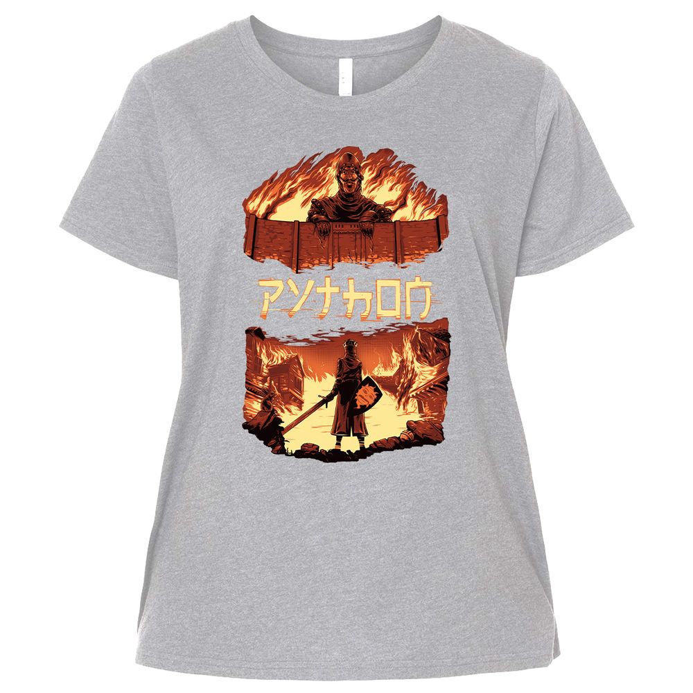 Ladies Curvy Jersey - V155SMJ9 - Heather - 3