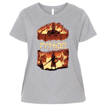 Ladies Curvy Jersey - V155SMJ9 - Heather - 3