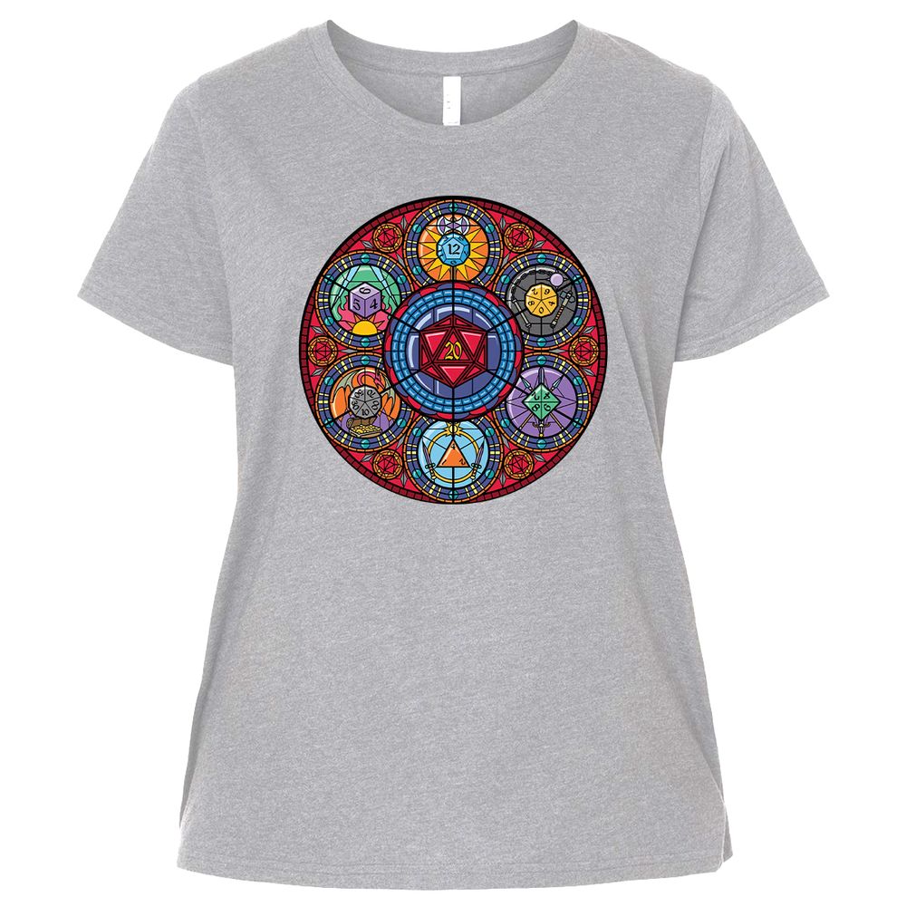 Ladies Curvy Jersey - A22KVZLT - Heather - 3