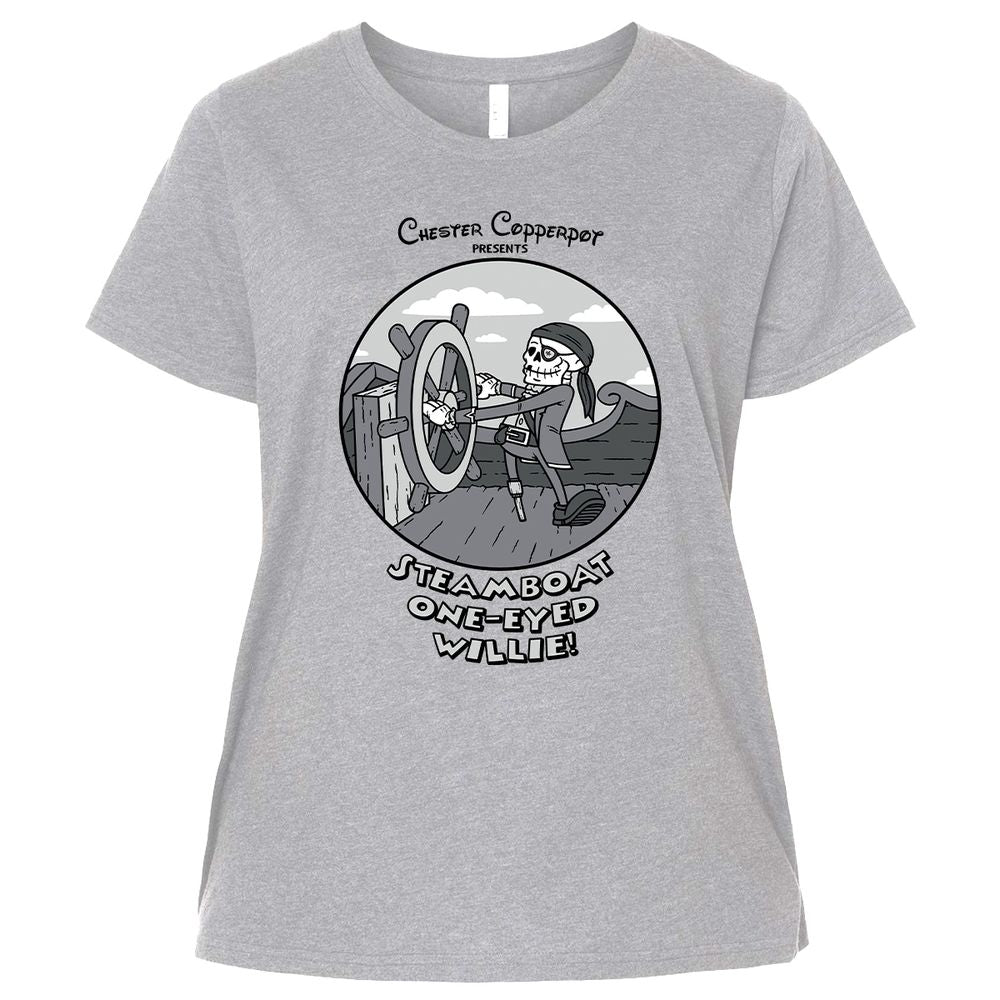 Ladies Curvy Jersey - D5VGA7HN - Heather - 3