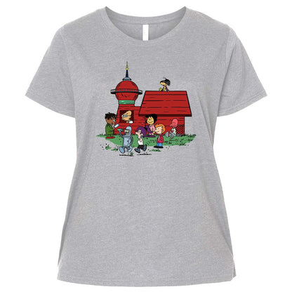 Ladies Curvy Jersey - VFUP49KJ - Heather - 3