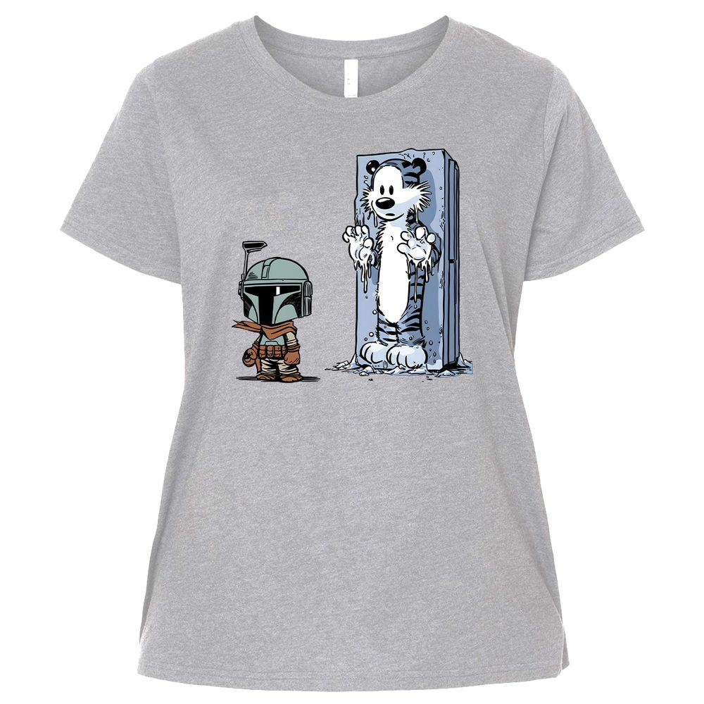 Ladies Curvy Jersey - 7TEN6JSH - Heather - 3