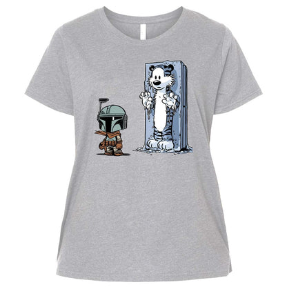 Ladies Curvy Jersey - 7TEN6JSH - Heather - 3